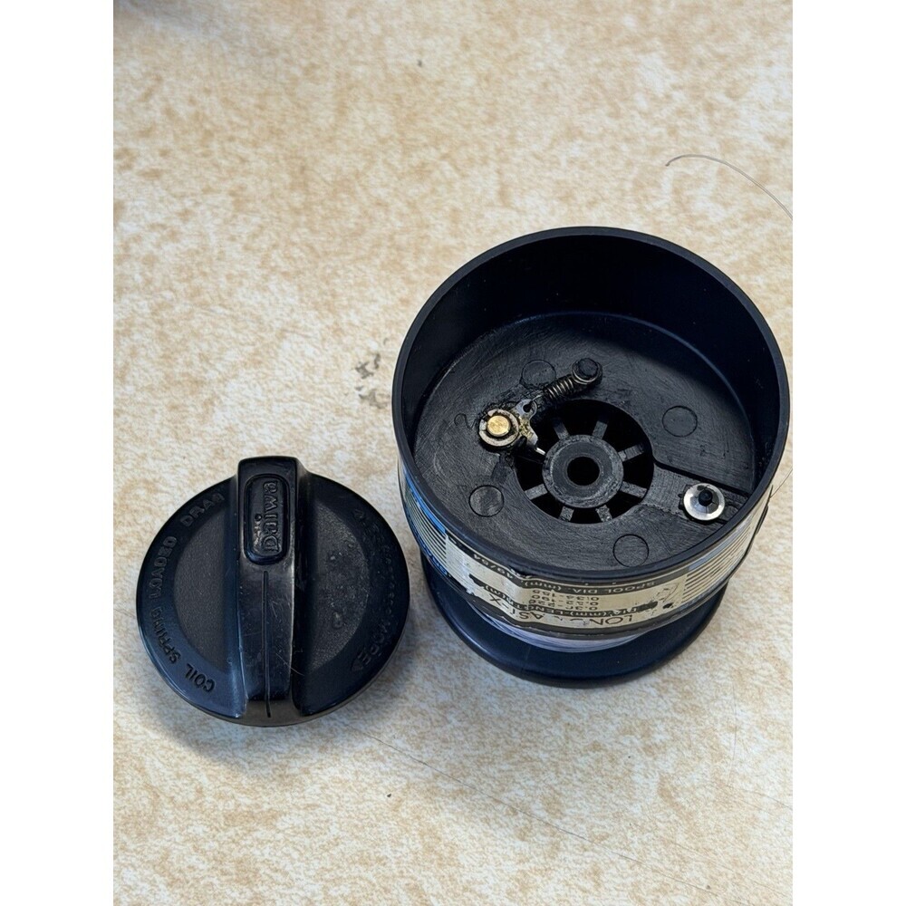 Vintage Daiwa Long Cast-X DC 75X Spinning Fishing Reel Ball Bearing Graphite - Picture 11 of 11